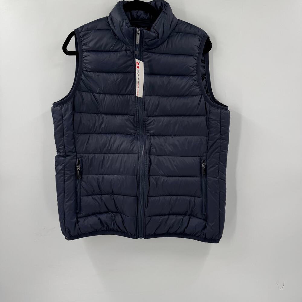 NWT Alpine Swiss Navy Jodie puffer vest